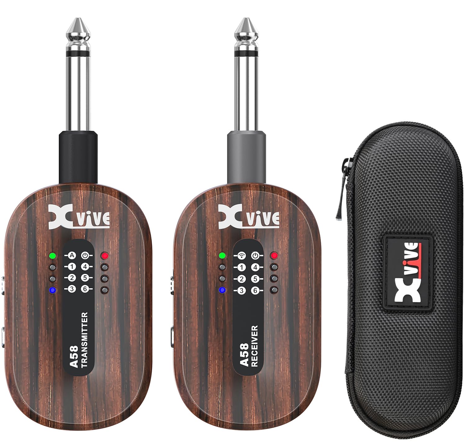 Amazon.com: Xvive A58 Wireless Guitar System with 5.8GHz