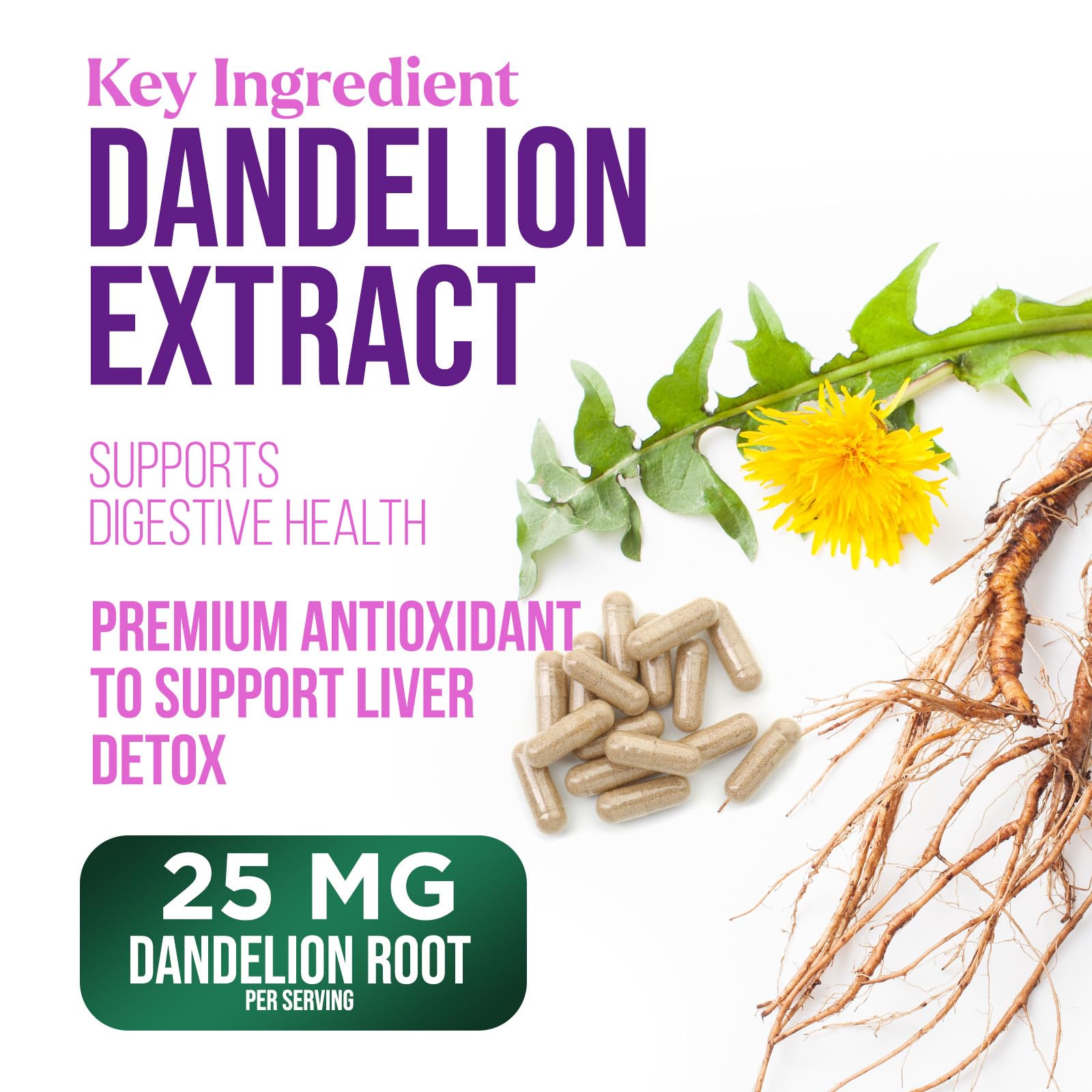 Milk Thistle Supplement - Powerful Liver Cleanse Detox & Repair Formula - Milk Thistle with Silymarin Marianum & Dandelion Extract - Natural Herbal Liver Health Complex - Made in USA - 60 Capsules — Amazon image 7