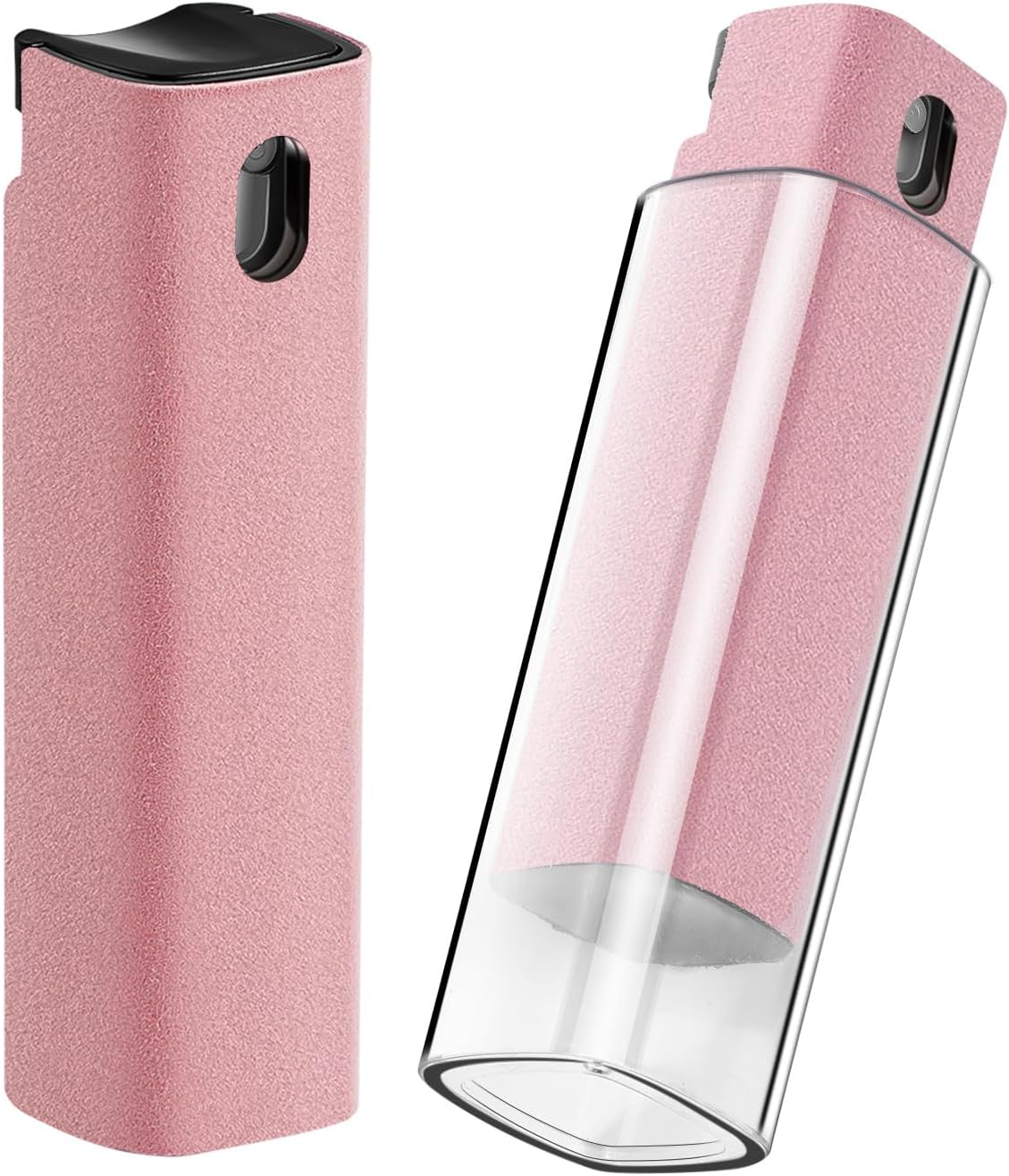 โ YTT Screen Cleaner, All-in-One Spray & Wipe Cleaner, with Transparent Protective Shell for All Phones, Laptop and Tablet Screens (Pink)