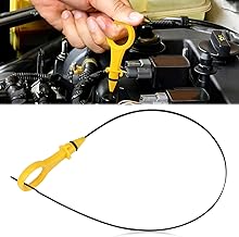 Oil Dipstick Engine Oil Dipstick Replacement OEM 06J115611F/06H115611E for Engine Oil Dipstick Compatible with Audi A3 A4 A5 A6 Q3 Q5 VW Atlas Arteon