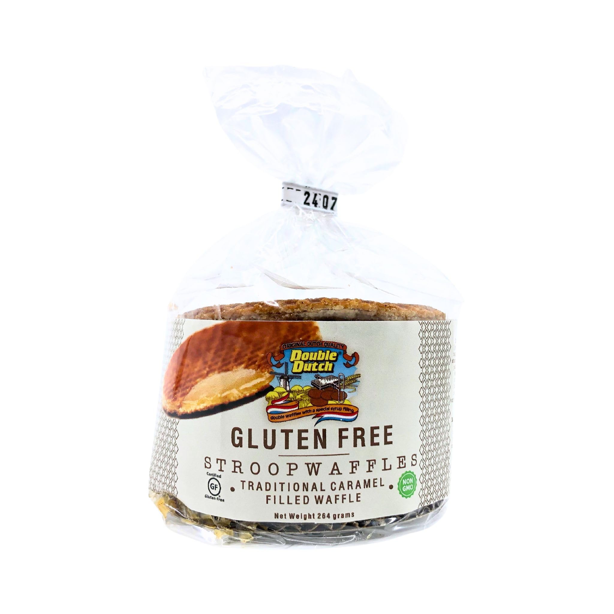 Double Dutch Gluten Free Stroopwafels (Pack of 4)