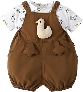 Hopscotch Duck Applique Dungaree & T-shirt Price In India