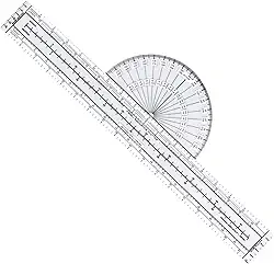 SimCoach Plotter de navegação de aviação, plotter fixo Premier com gráficos WAC, ferramentas de rotas de planejamento de voo para pilotos, plotter de voo de escala precisa para estudantes de aviação