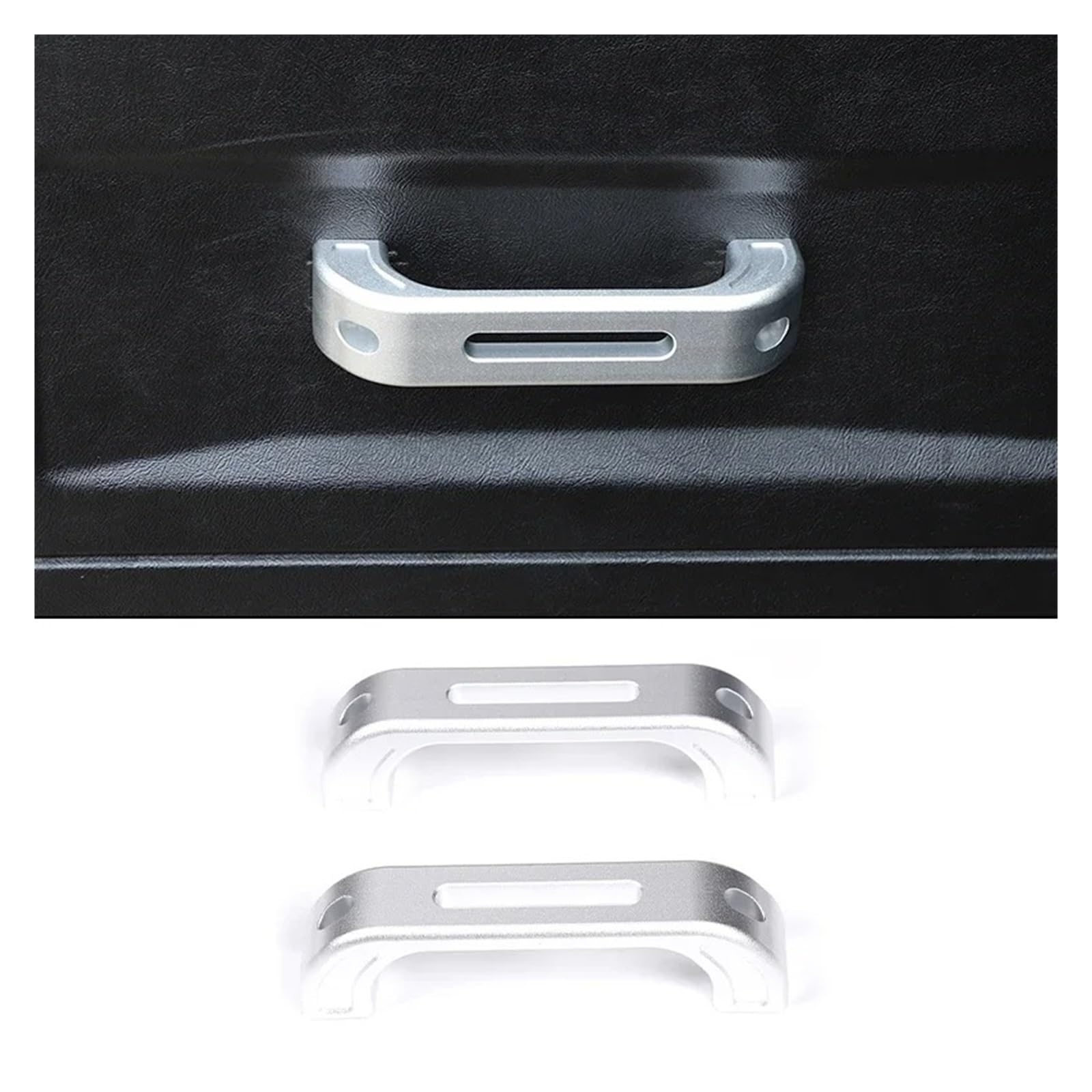 AJHJET Interior Upgrade for Land for Rover for Defender 90 110 130 2004-2018 Aluminum Alloy Car Interior Door Handle Accessories Replacement Parts