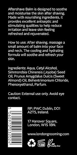 Miniatura 7 de Bálsamo para después del afeitado y humectante para la piel  Alivia la piel irritada  Hidrata la piel seca  1.7 onzas líquidas (1.7 fl oz)
