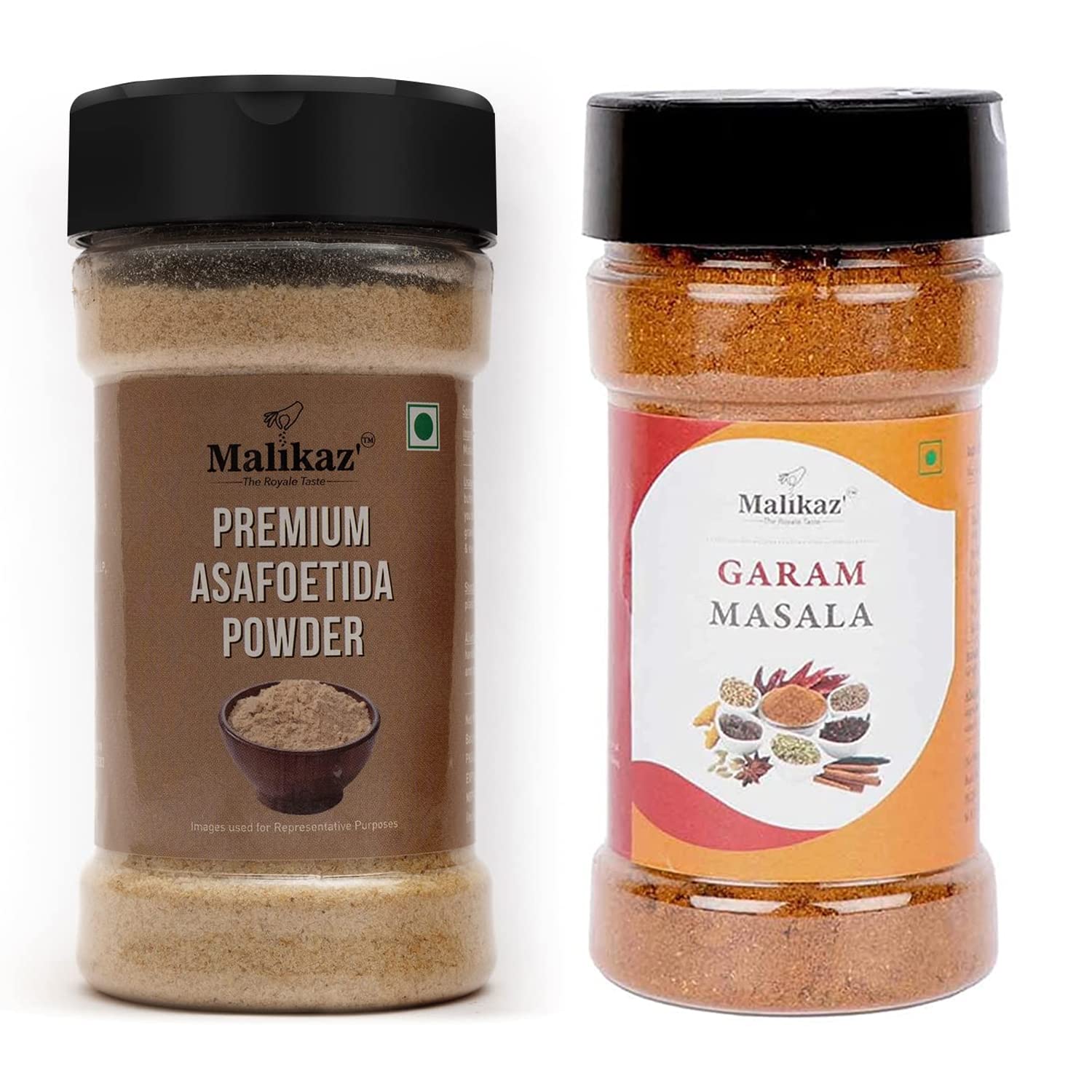 Malikaz' The Royale Taste Premium Asafoetida Garam Masala Combo