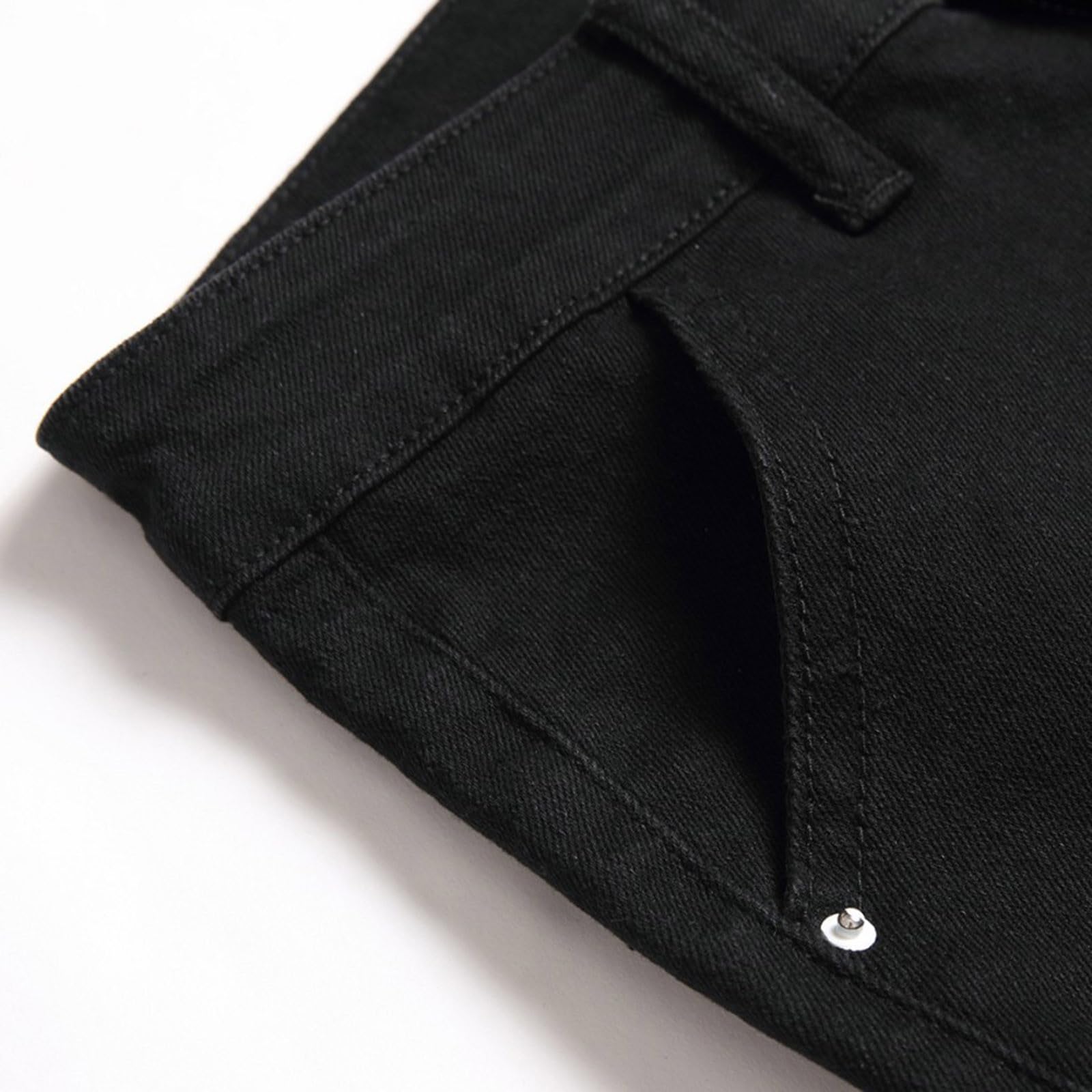 Pantaloni Bambini, Jeans Strappati per Ragazzi, Lunghi Casual alla Moda per, Comodi in Denim Elasticizzato, Primavera Autunno, Tessuto Anti-Macchie