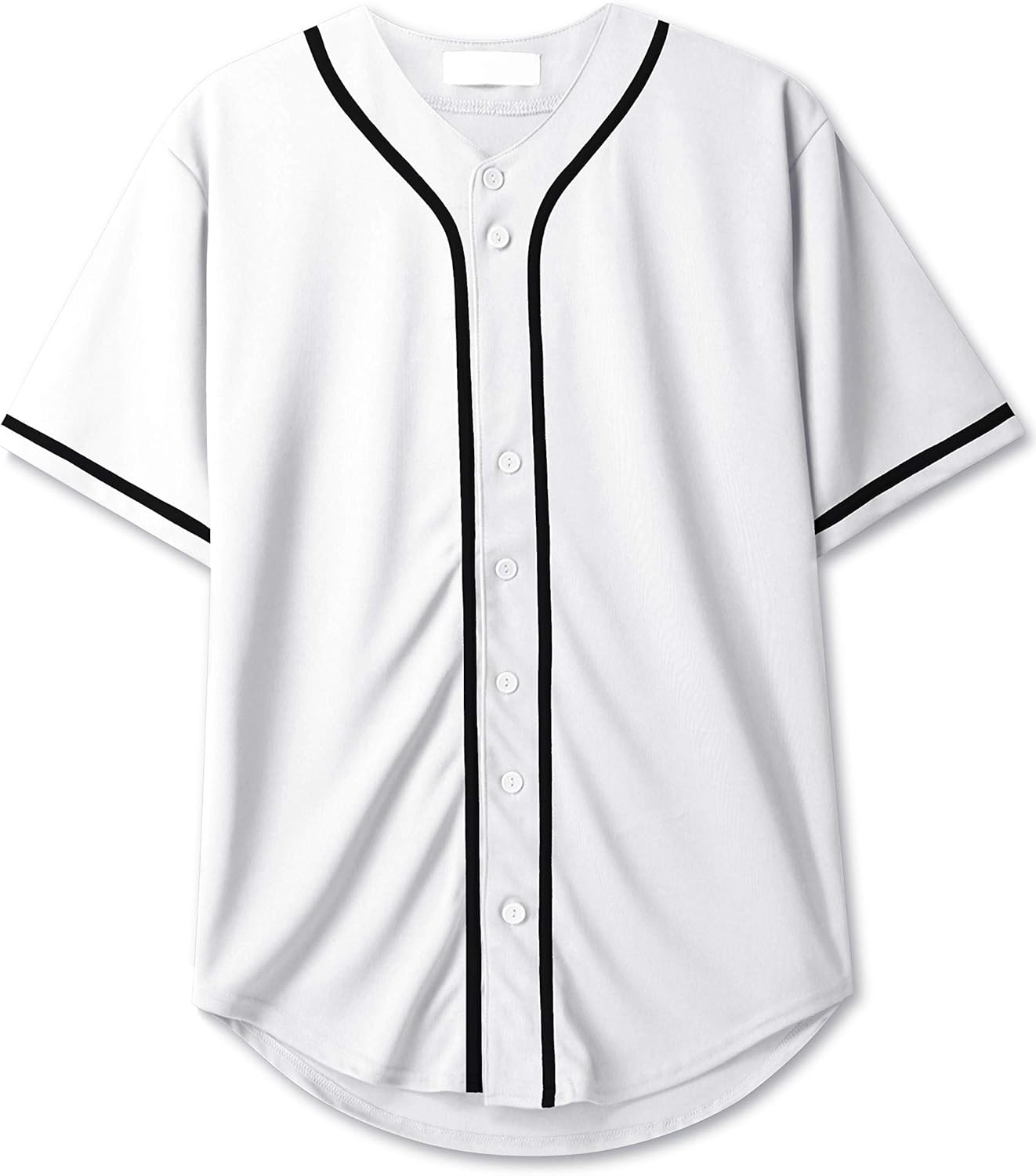 Hat and Beyond Mens Baseball Jersey Button Down Shirts Active Team Sports Uniforms