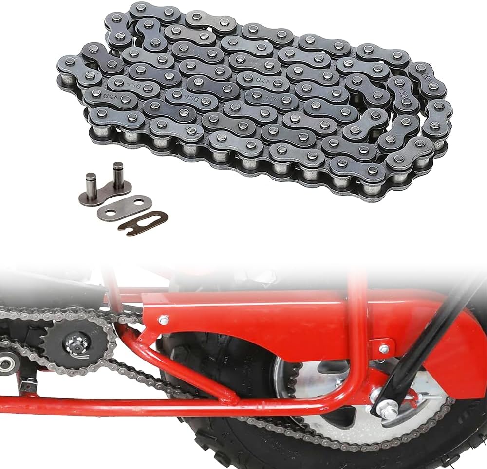 Chikia Coleman Rear Jackshaft 420 Chain 90 Links for CT200U CT200U-EX