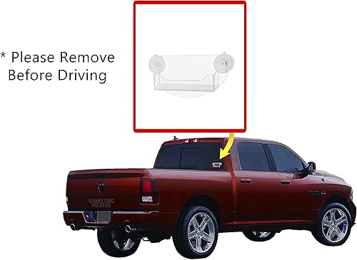 Miniatura 5 de Marketing Holders Soporte para tarjetas de visita de montaje en ventana con ventosas para tarjetas de citas de 3.5 x 2 pulgadas, acrílico