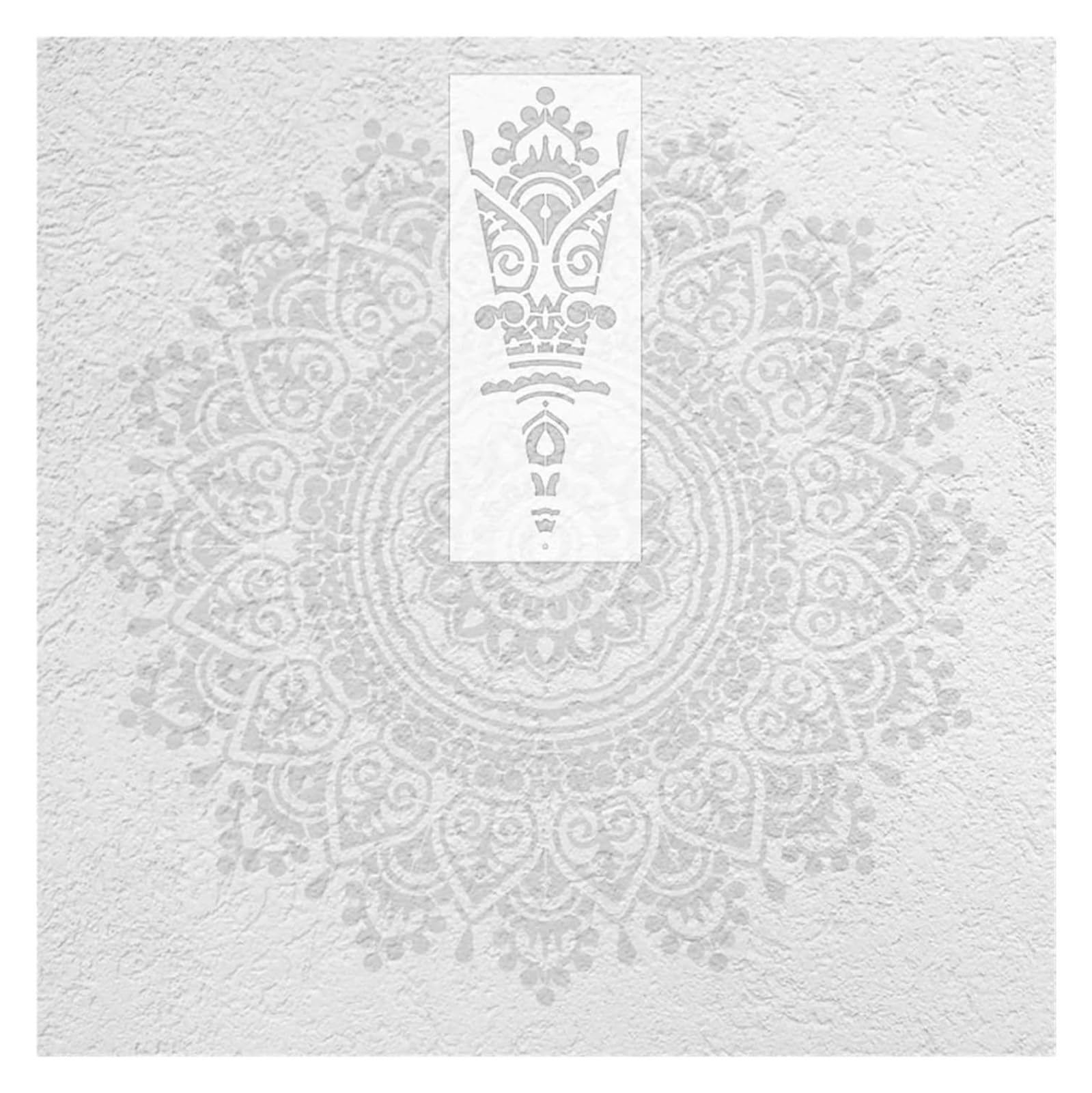 Szablony do malowania Szablony do malowania ścian Mandala w wielu rozmiarach(L 34cmX95cm)