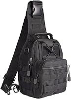 LBlanco Tactical Shoulder Sling Bag for Men - Small EDC Chest Pack Backpack for Hiking, Camping, Travel