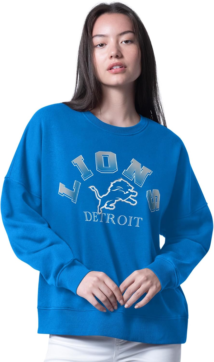 G-III Sports Women's NFL Oversized Feud Sweatshirt