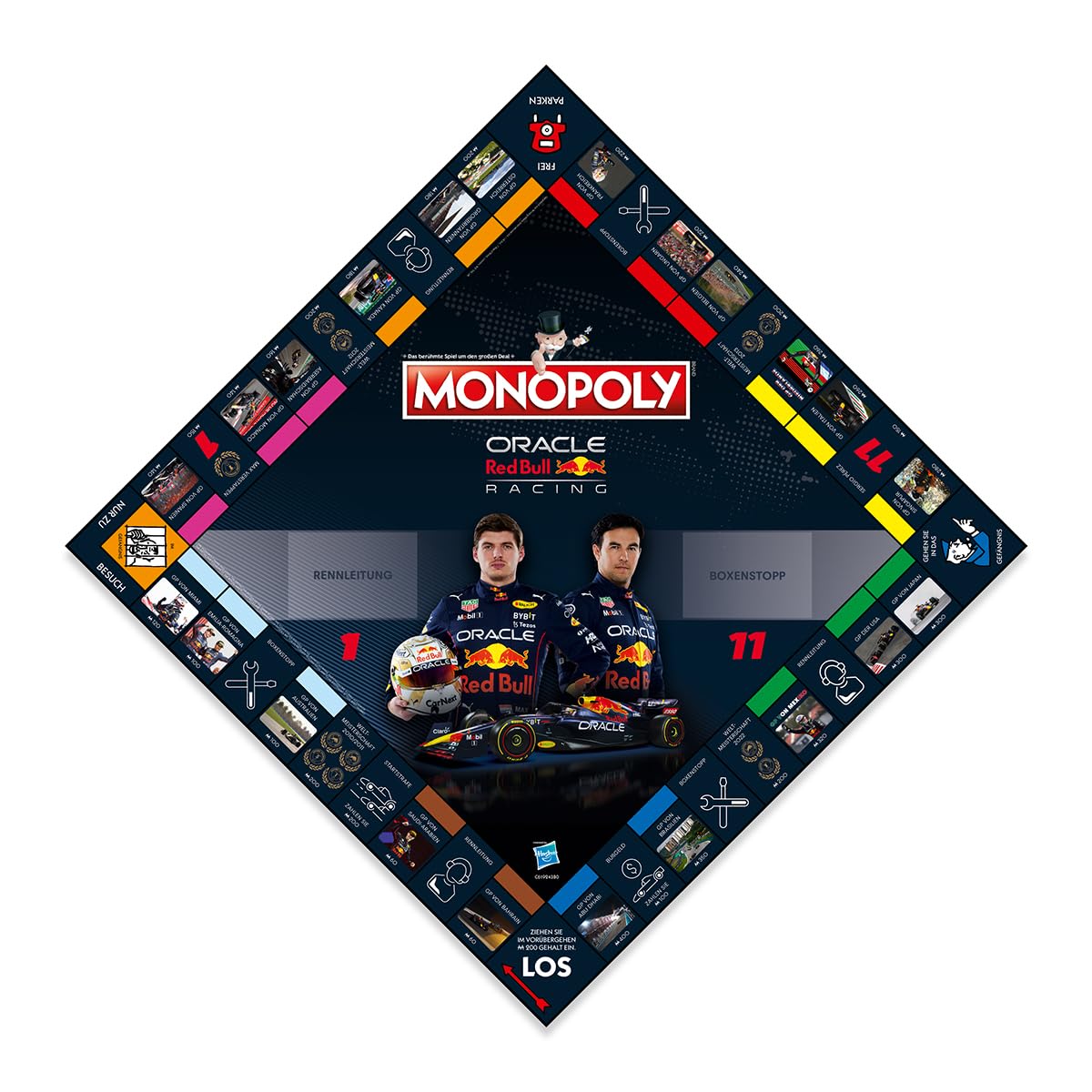 Winning Moves Monopoly WM03913-BL2-6 Red Bull Racing (German/English) Board  Game Board Game: Amazon.de: Toys