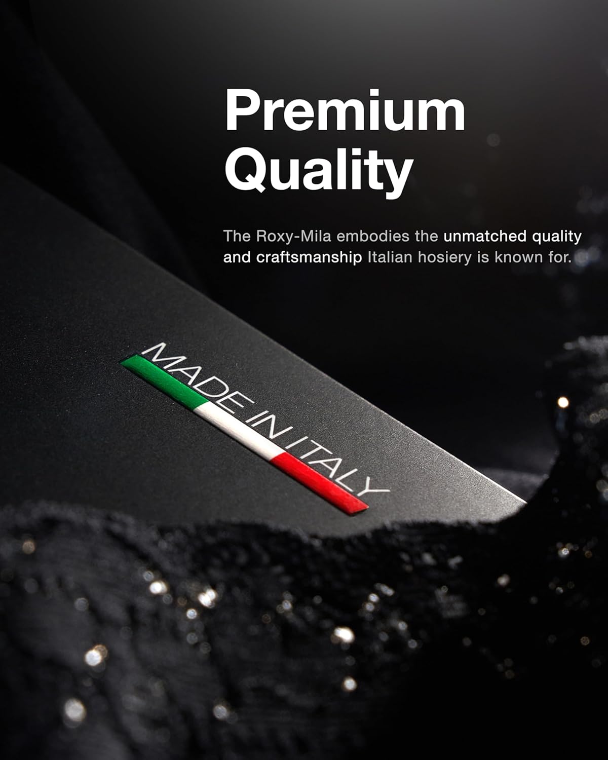 sofsy 10-Year Hosiery Craftsmanship - Italian-Made Fishnet Stockings for Women | Soft Dual Silicone Lace Top Thigh Highs