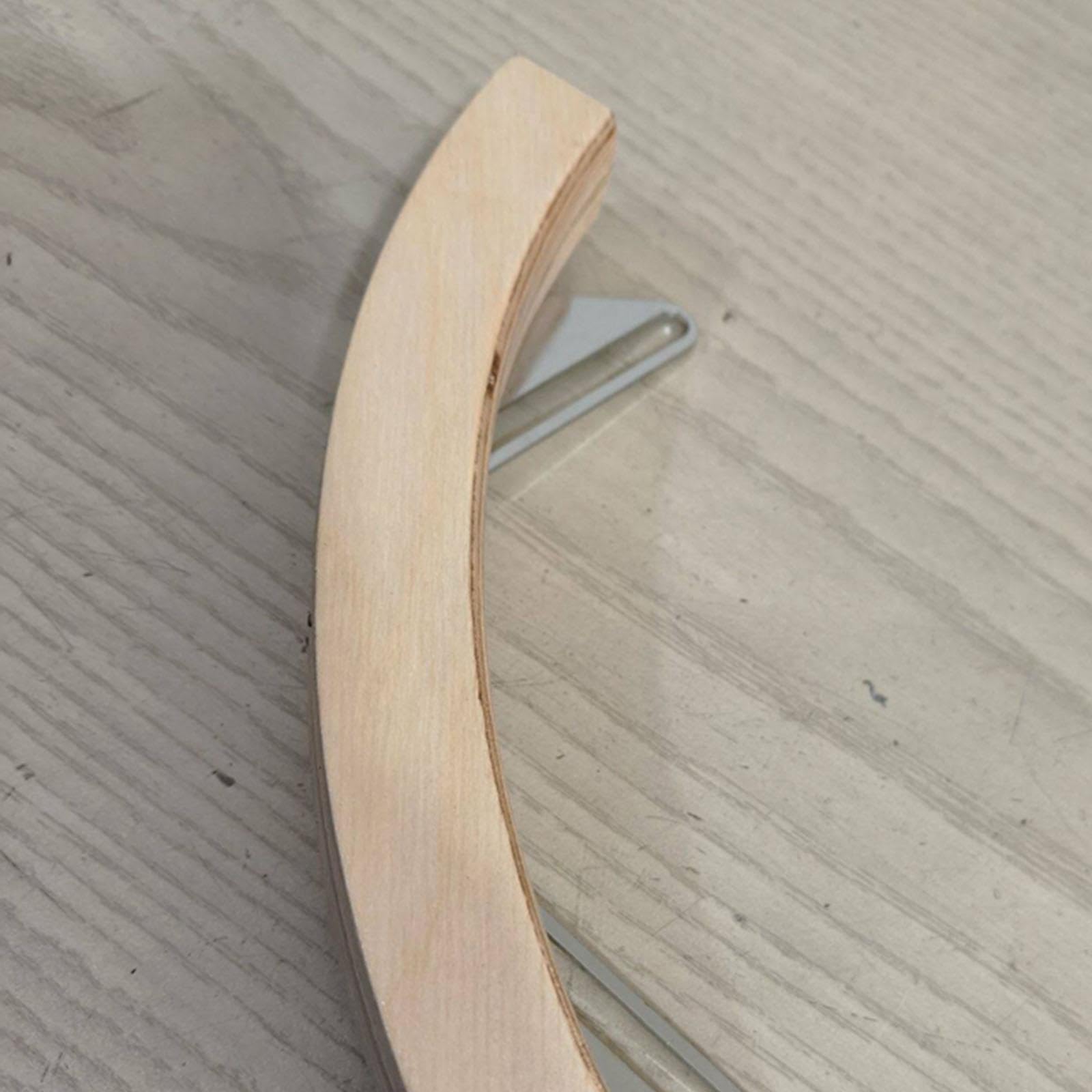 Baoblaze Snare Drum Rims Device Bloc Percussion Bois Renforcement Coordination et Précision Amélioration Effets Batterie Développement Sensoriel Adapté Aux LYC, Couleur du Bois