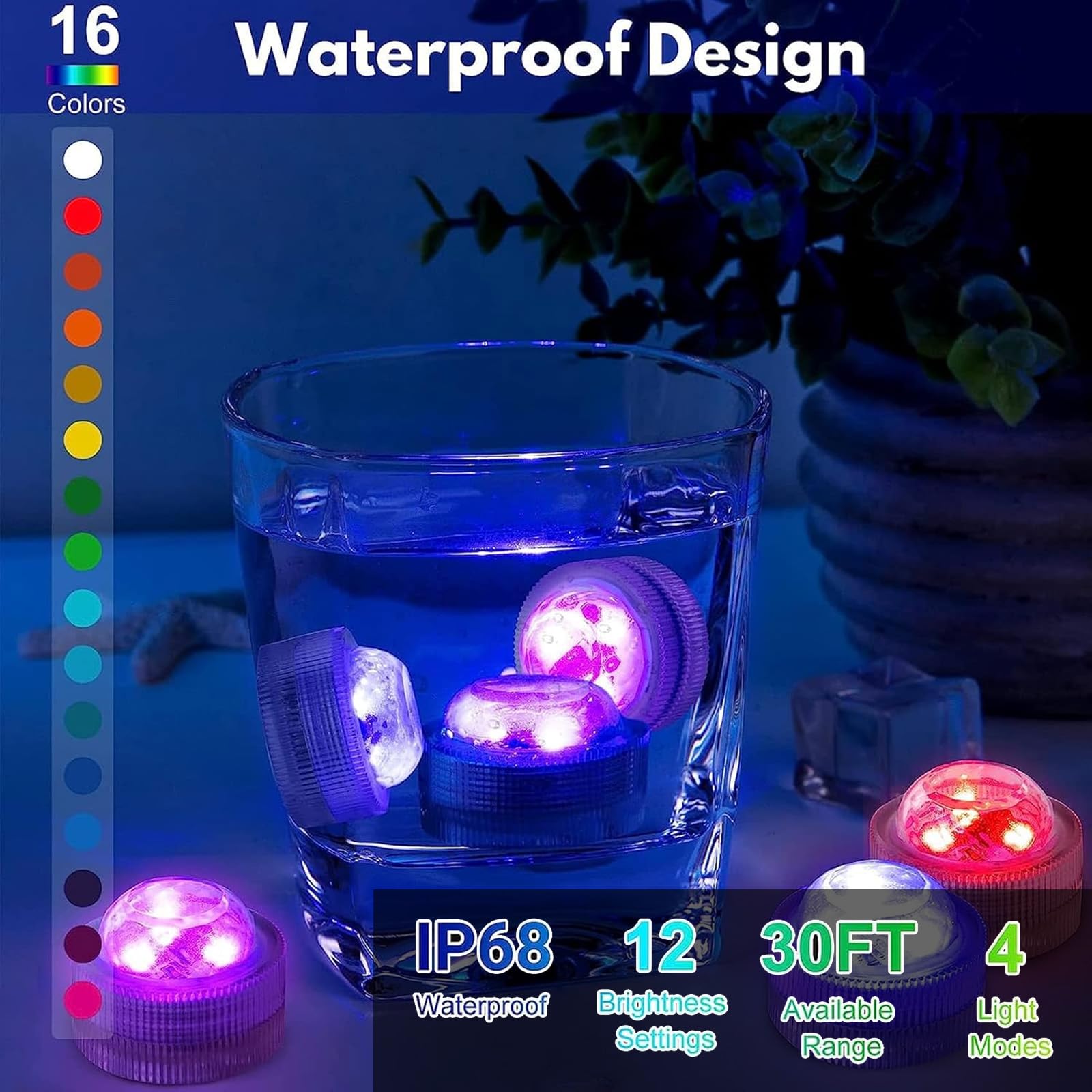Palloni da Spiaggia LED Gonfiabili,2 Pezzi Pallone da Spiaggia Illuminato,Gonfiabile LED Palla da Spiaggias,Pallone Gonfiabile,per Feste in Spiaggias,Feste in Piscina