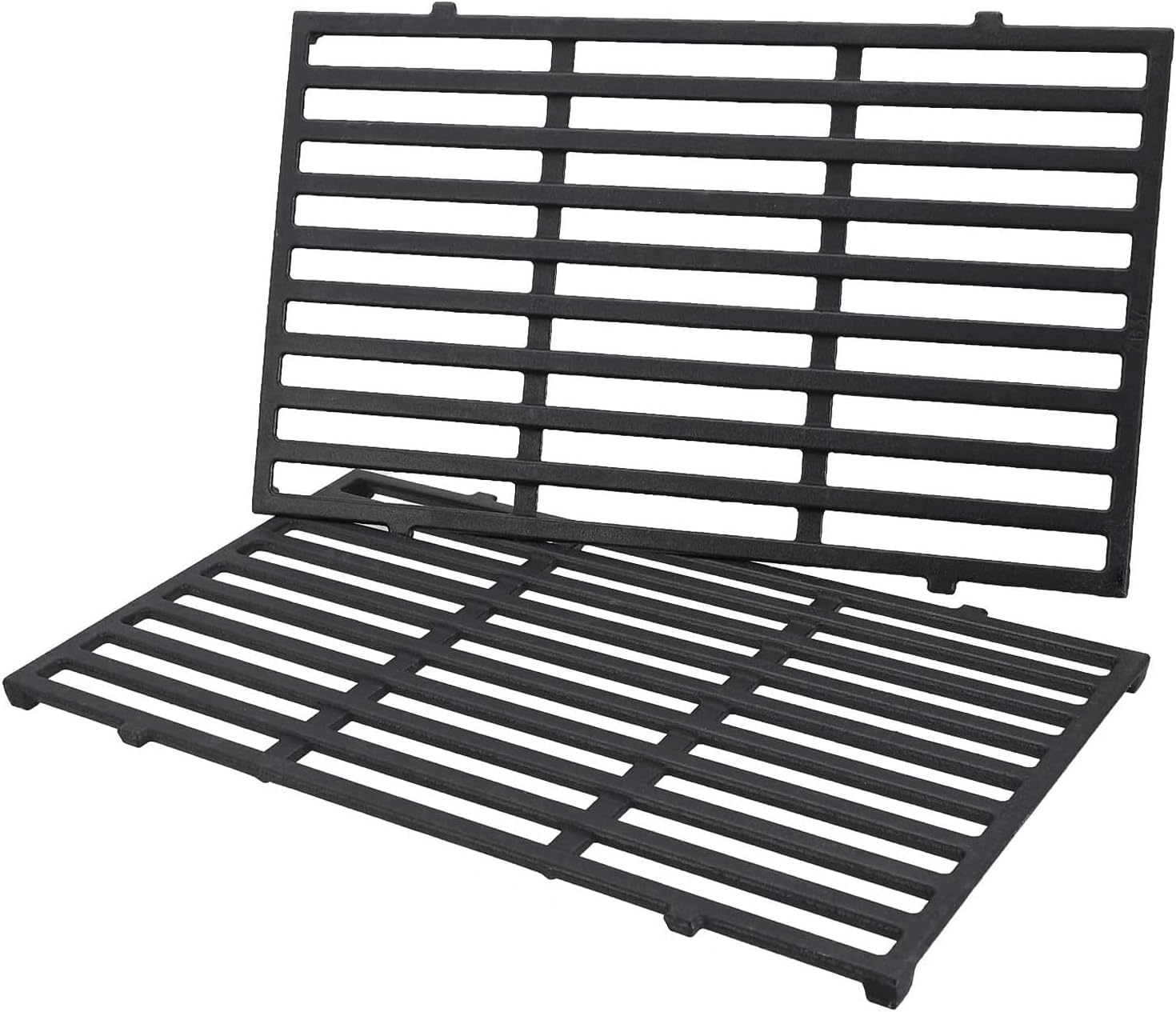 7637 Gusseisen Grillrost für Weber Spirit 200 Serie, Grillrost Ersatz für Spirit I & II 210 (Bedienknöpfe vorne) gekauft e210 e220 s210 s220 Gasgrills, 44,5CM Grillrost Gasgrills Ersatzteile Zubehör