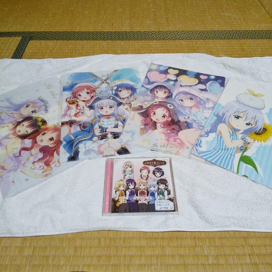 Amazon.co.jp: げごちうさキャラソンCDとコラボクリアファイルポスター 