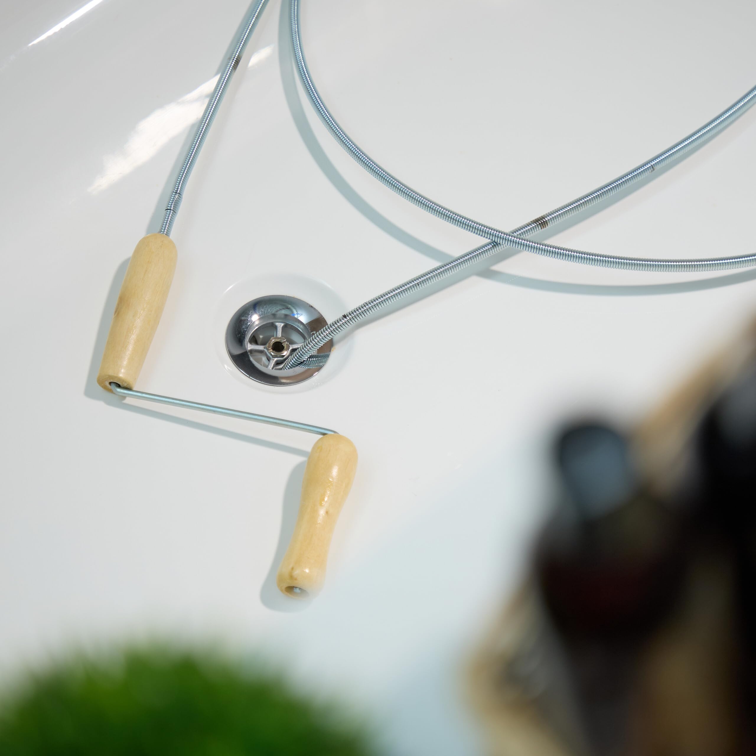 Sonda Sturatubi Relaxdays 10m - Spirale In Acciaio Per Scarichi | Per WC, Doccia, Vasca, Lavandino - Foto 5