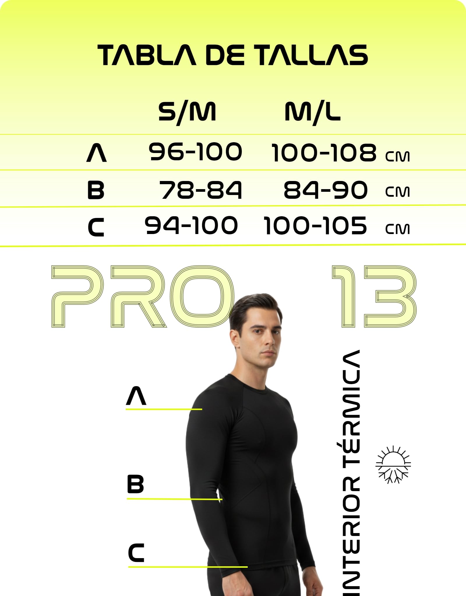 PRS Camiseta Térmica Hombre Manga Larga - Ropa de Hombre - Camiseta Running Transpirable - Camiseta Cuello Redondo Sin Costuras Secado Rápido (Negro, S/M)