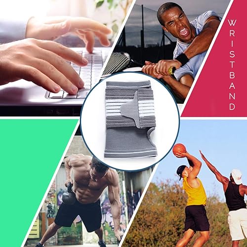 Miniatura 9 de NeoTech Care Soporte de muñeca de palma de mano, gris (talla M, 1 unidad)