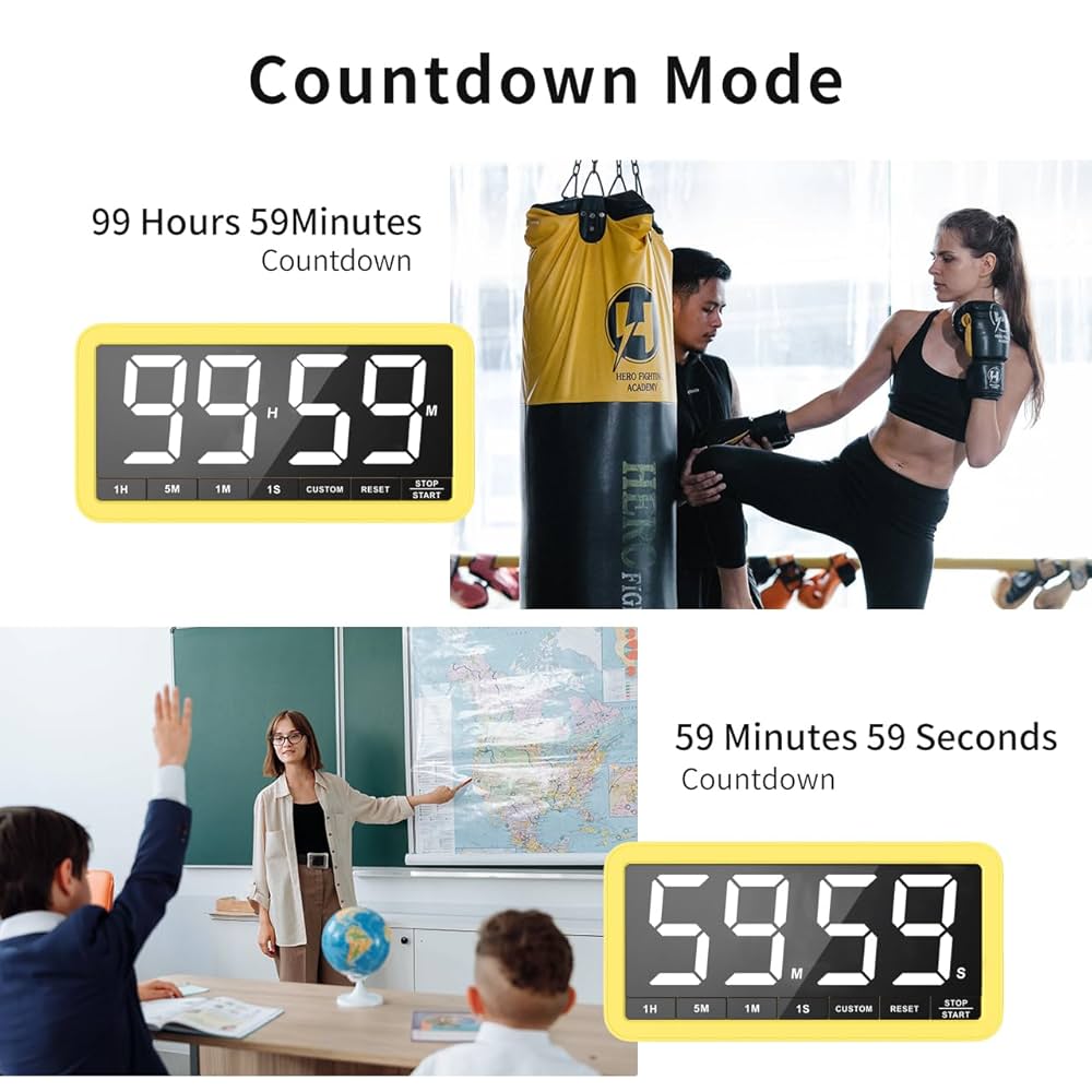 Amazon.com: VOCOO Digital Kitchen Timer with 7.8” Extra