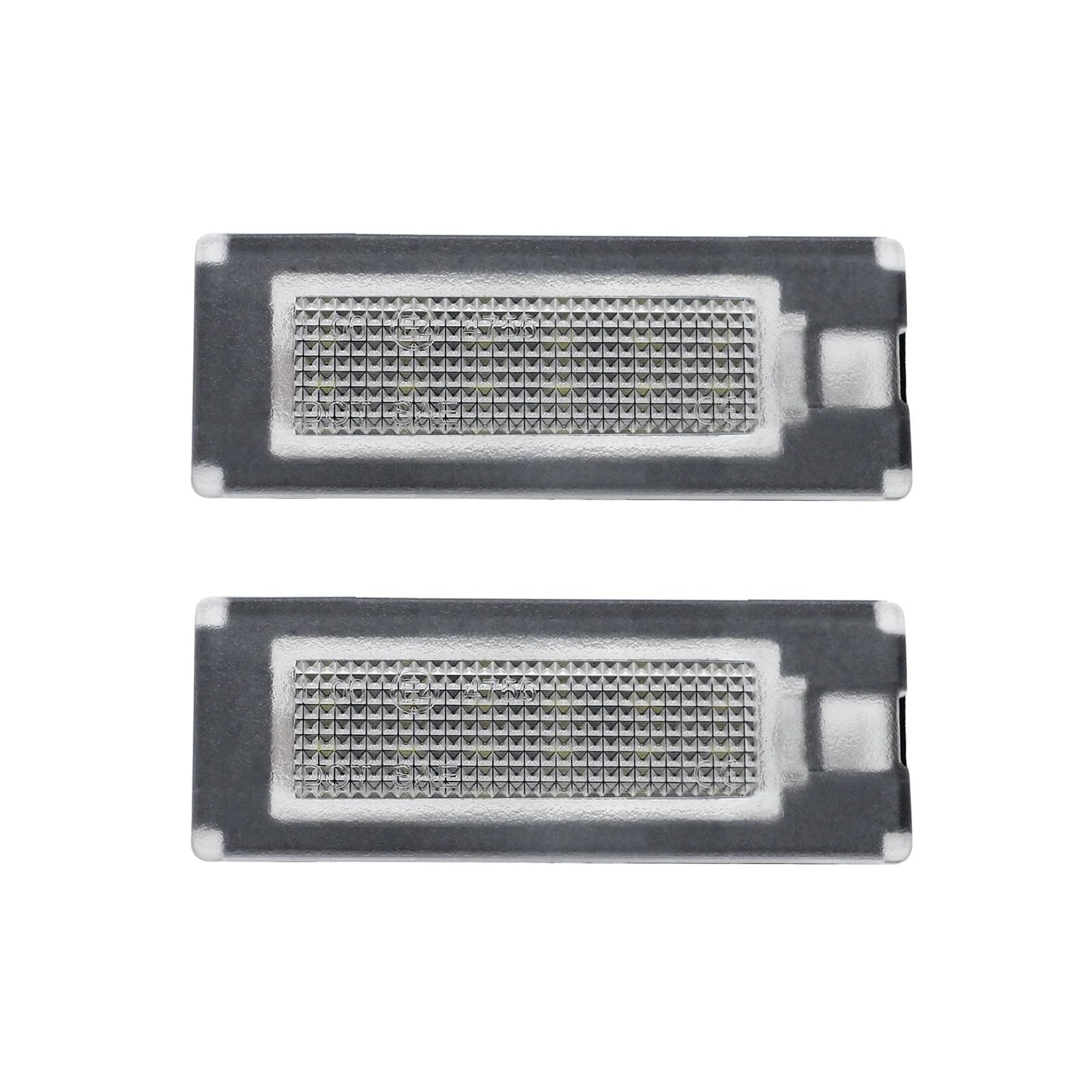 para Fiat para Ducato para Bus 2006-2020 para Box 2006-2020 2 Piezas Lámpara de matrícula LED