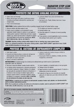Bar's Leaks HDC-12PK Radiator Stop Leak Tablet - 2.1 oz., (Pack of 12)