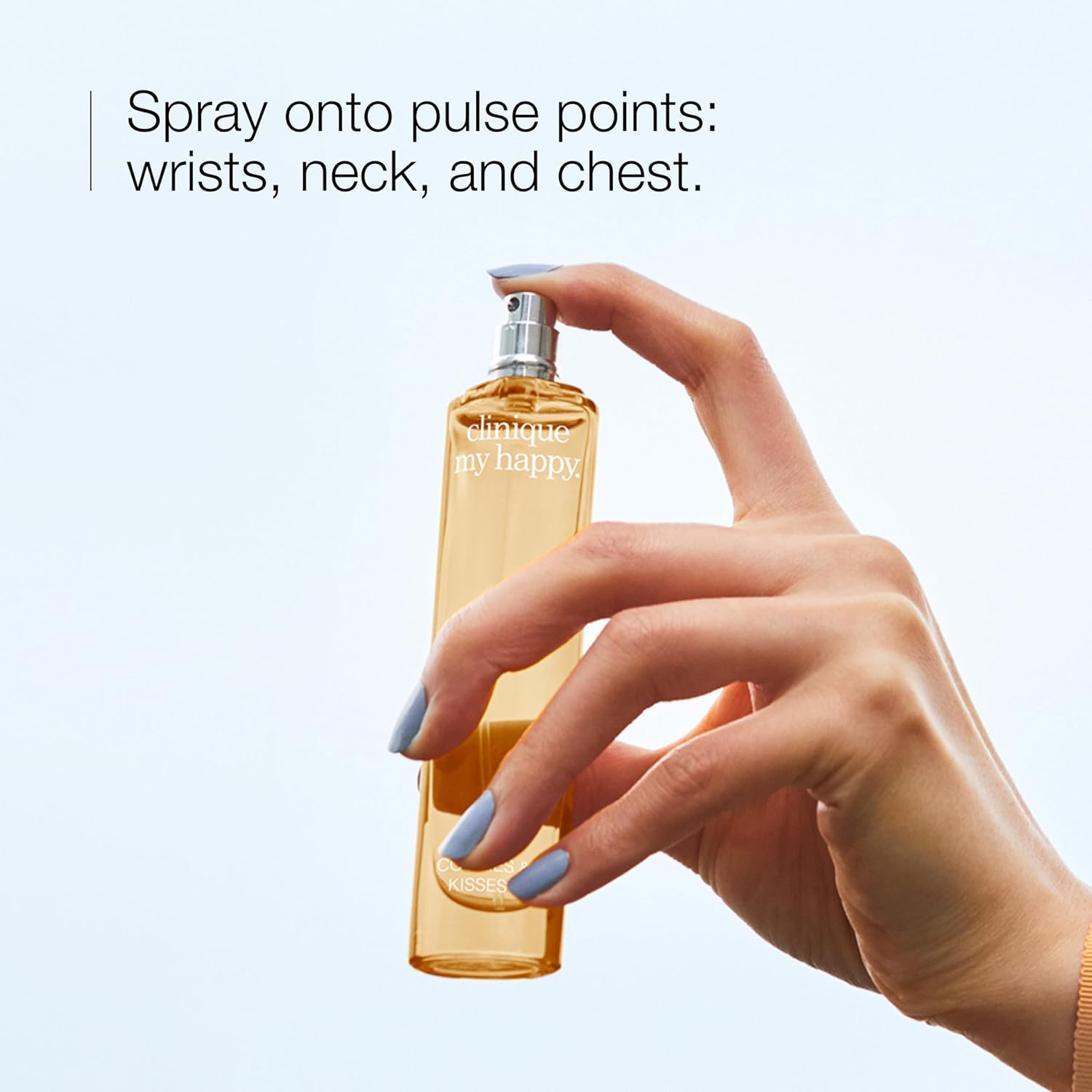 Clinique My Happy Fragrance Spray | Cocoa & Cashmere, Baby Bouquet, Cookies & Kisses, Indigo Mist, Lily of the Beach, Peony Picnic | Perfumes for Women - Image 4