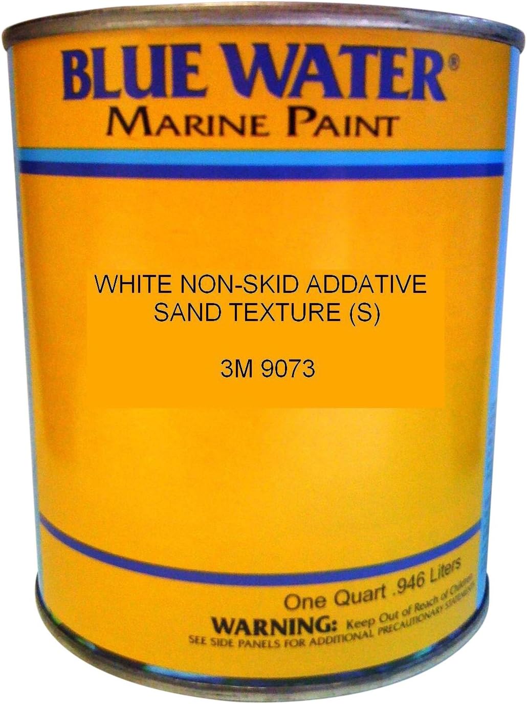 Blue Water Marine Paint White Non Skid, Sand Texture