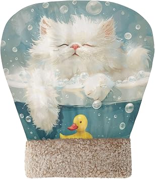Bathing Cat Bed Sleeping Bag for Cat for Cats and Small Dog Hideaway Pet Snuggle Sack Winter Self Heating