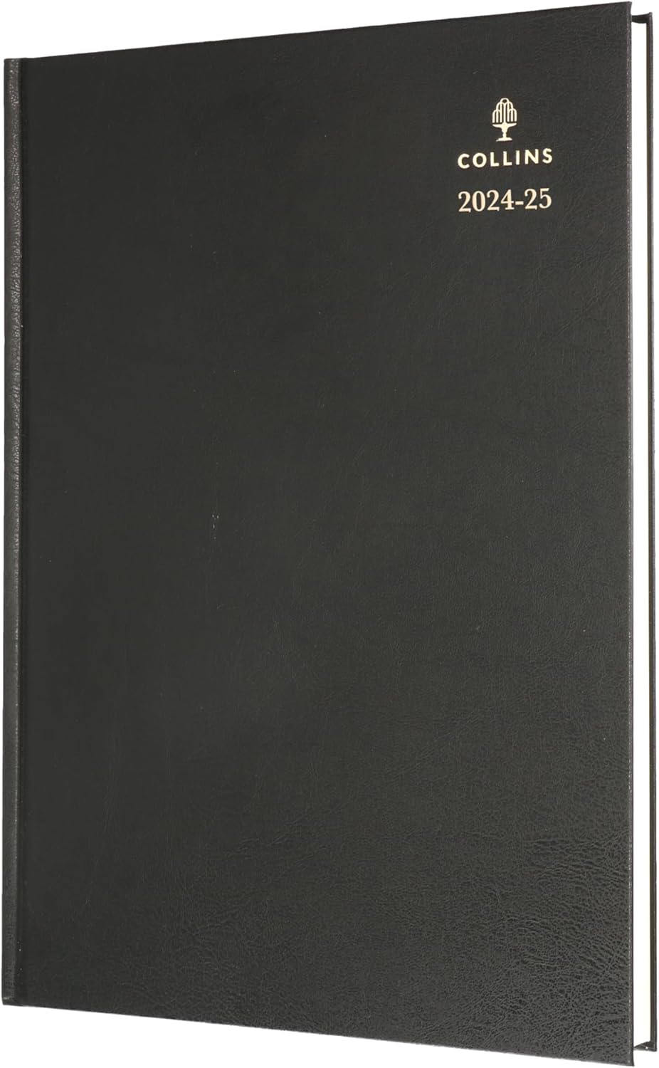 Collins Standard Desk Mid Year Diary Planner A4 Day A Page Academic Year 2024-25 (Appointments) FSC Paper - Black - Daily Journal for Students, Teachers - 44M.99-2425 - July 2024 to July 2025