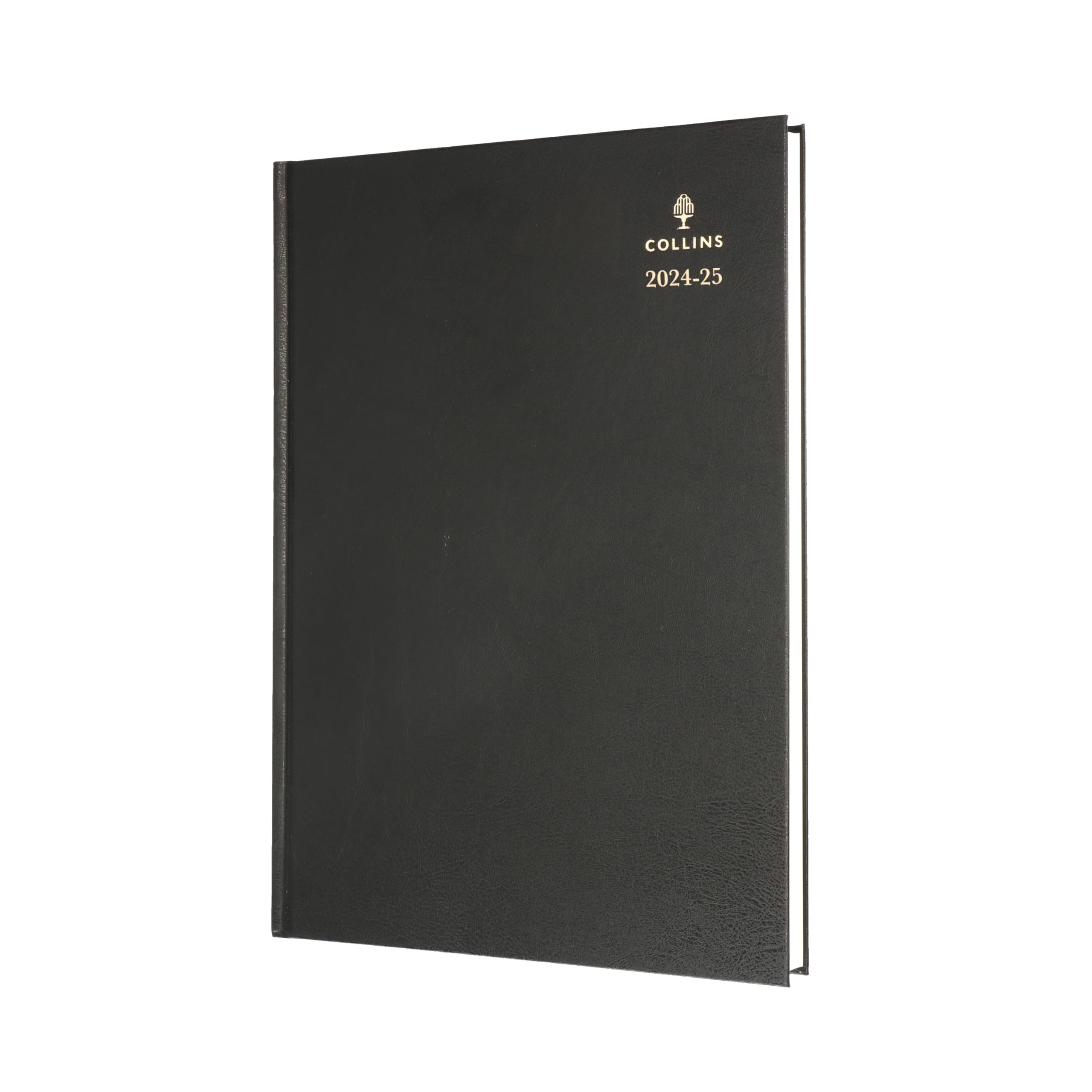 Collins Standard Desk Mid Year Diary Planner A4 Week To View Academic Year 2024-25 (Appointments) FSC Paper, Black