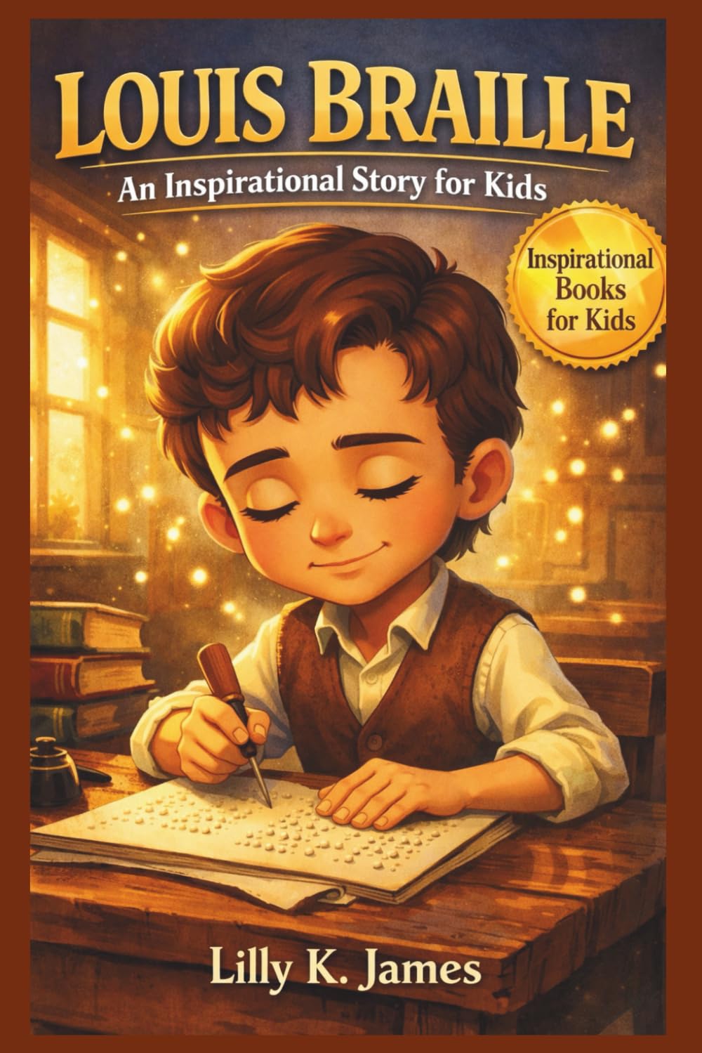LOUIS BRAILLE An Inspirational Story for Kids: The Boy Who Taught the World to Read with Their Fingers (An Inspirational Inventors Stories for Kids)