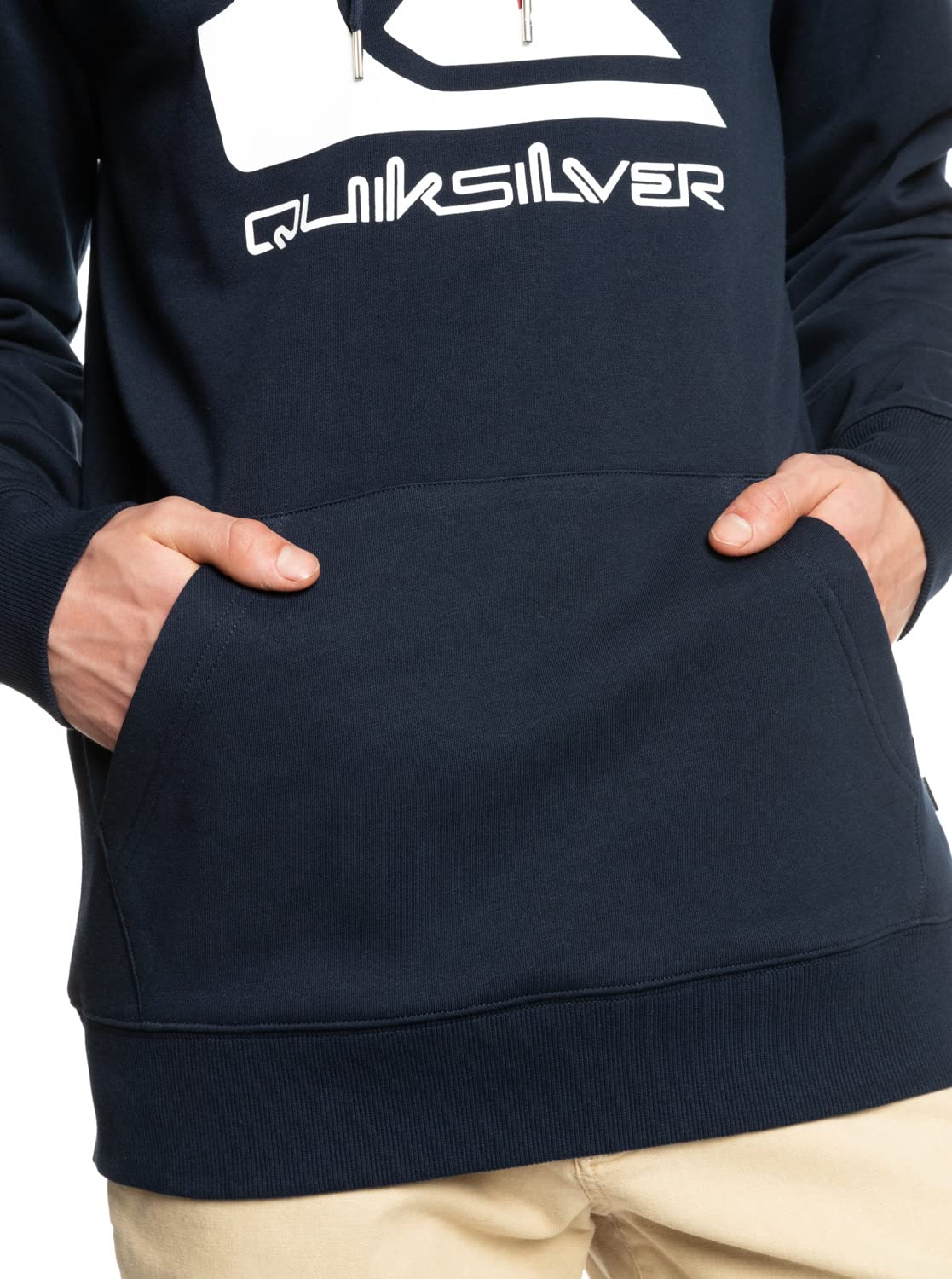 Quiksilver Big Logo - Sudadera con Capucha para Hombre