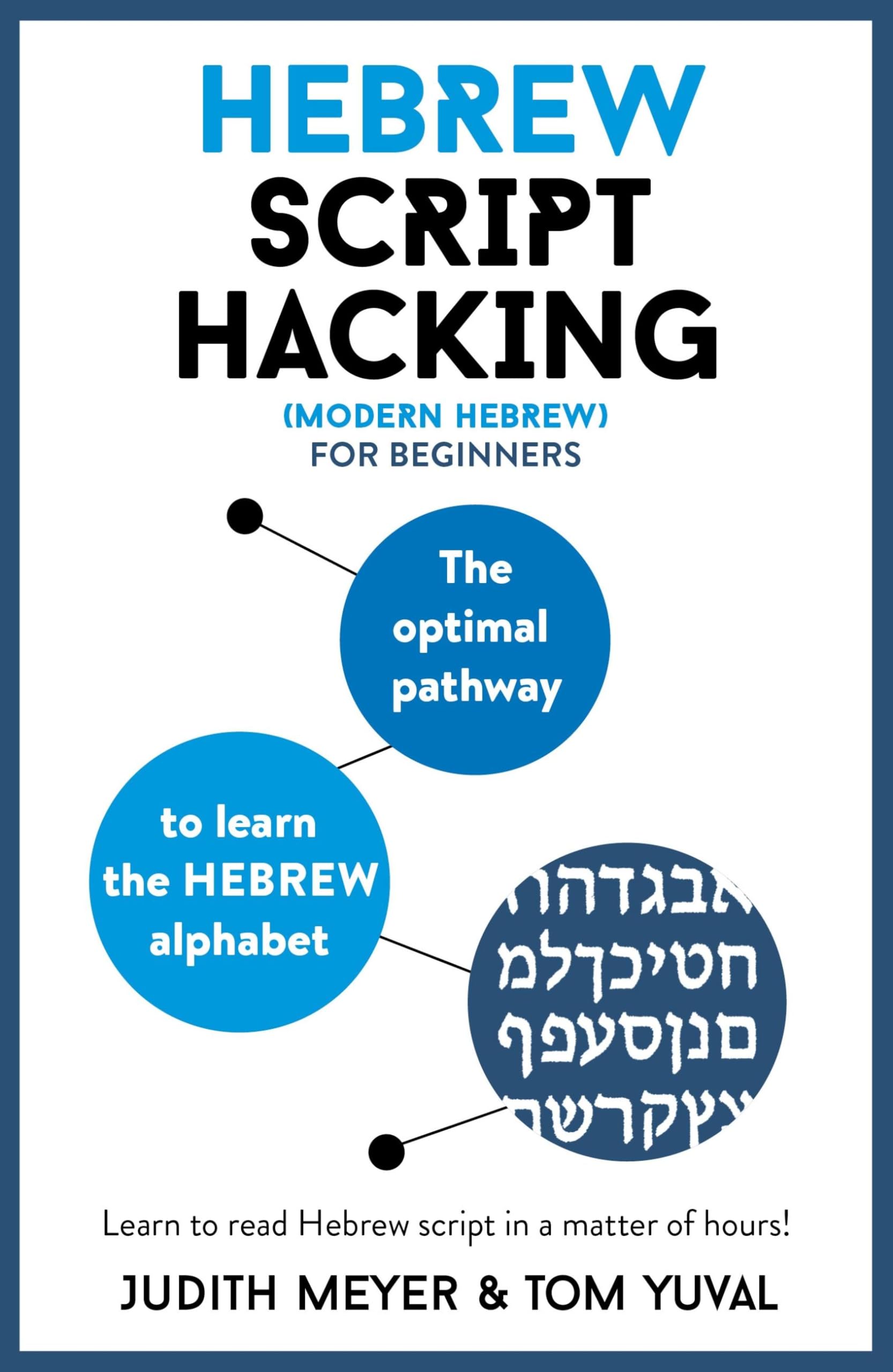 Hebrew Script Hacking: Learn how to read and write in Hebrew script in a matter of hours: Amazon.co.uk: Meyer MA in Romance languages and ...