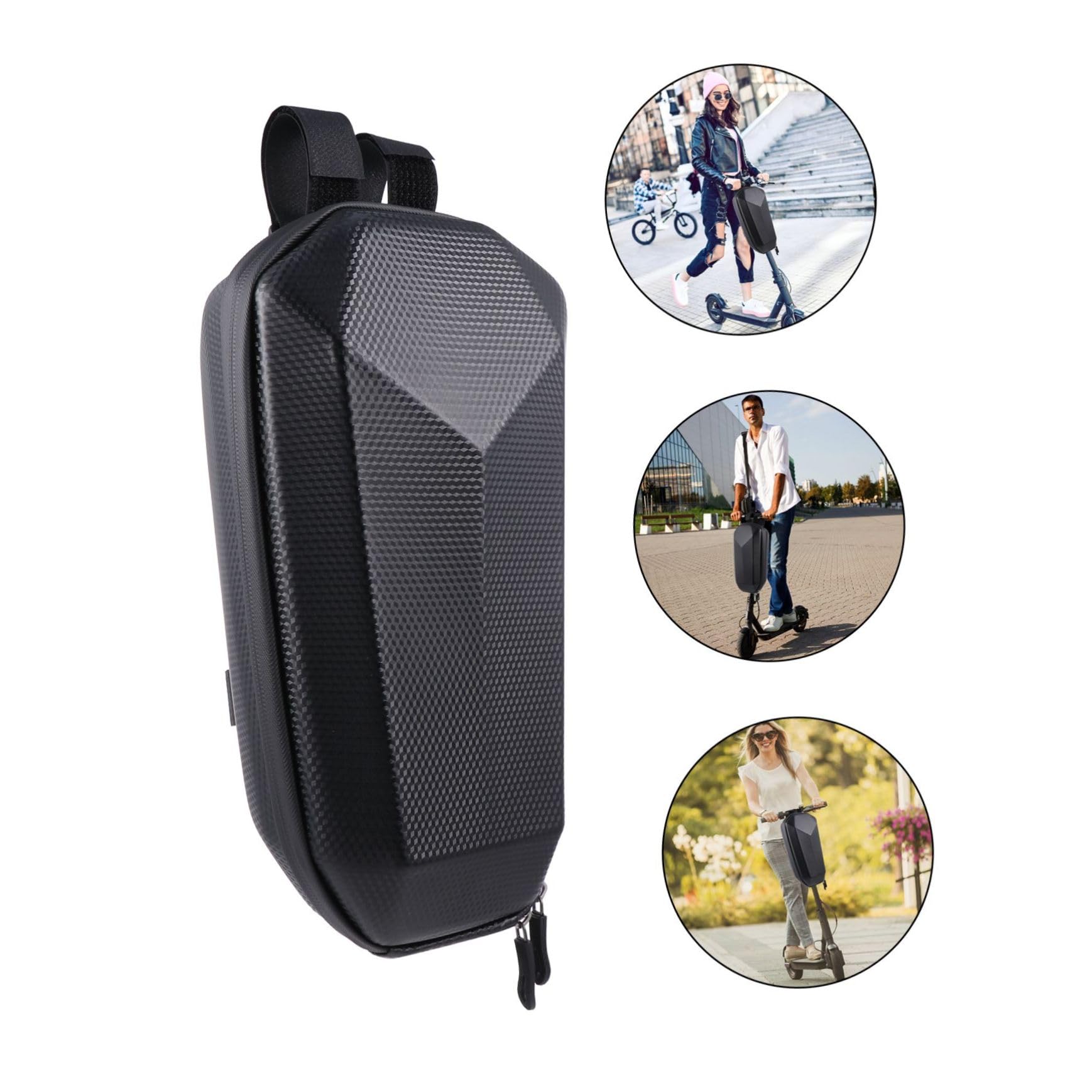 wasserdichte Lenkertasche Bike Rollergrifftasche aus Eva-Material Aufbewahrungstasche zum Einfachen Anbringen Geeignet für Mountainbikes und Citybikes zum Schutz von Werkzeug