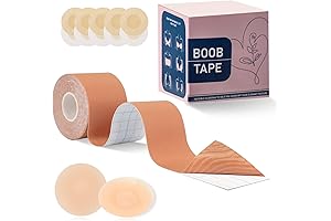 Boob Tape Lift: Adhesive Boob Tape + 36 Pasties for Women