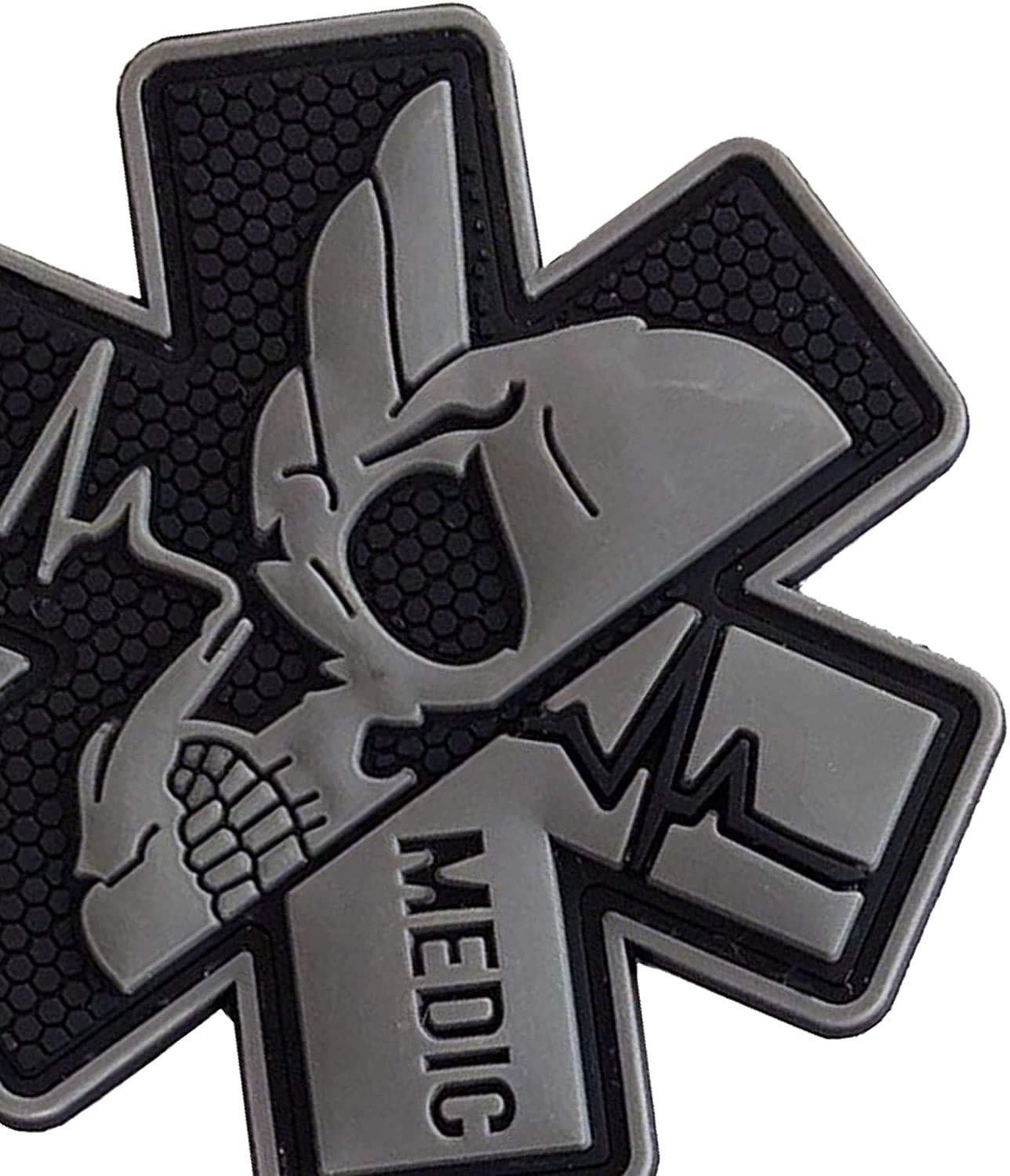 Accessori Per Supporto Con Gancio Per Patch Tattico In PVC 3D - Foto 3