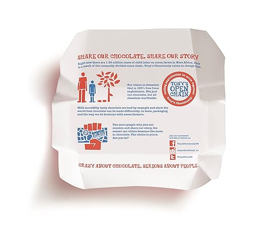 Miniatura 3 de Tony's Chocolonely Paquete de chocolate con leche, chocolate con leche, avellana, caramelo, barras de caramelo de tamaño completo, barras de
