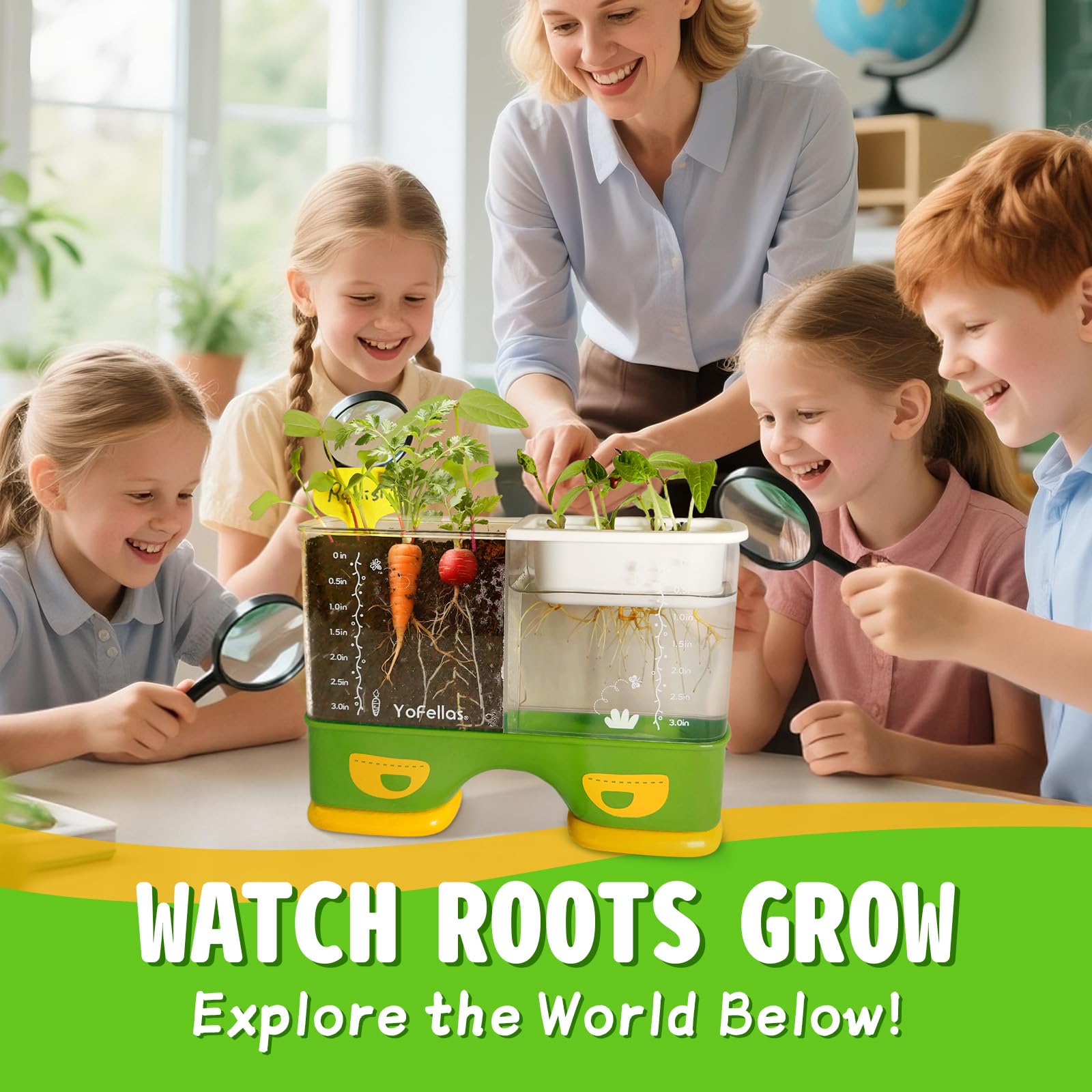 Buy Kids' Grow & Explore Plant Kit - Educational STEM Garden Set