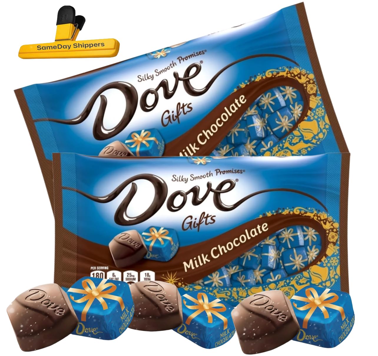 DOVE'S CHOCOLATES GIFTS Dove Promises Holiday (Milk