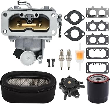 Z445 Carburetor For John Deere Z445 Z465 Zero Turn Mower Compatible with FH721V 25Hp Engine Carburetor With Air Filter