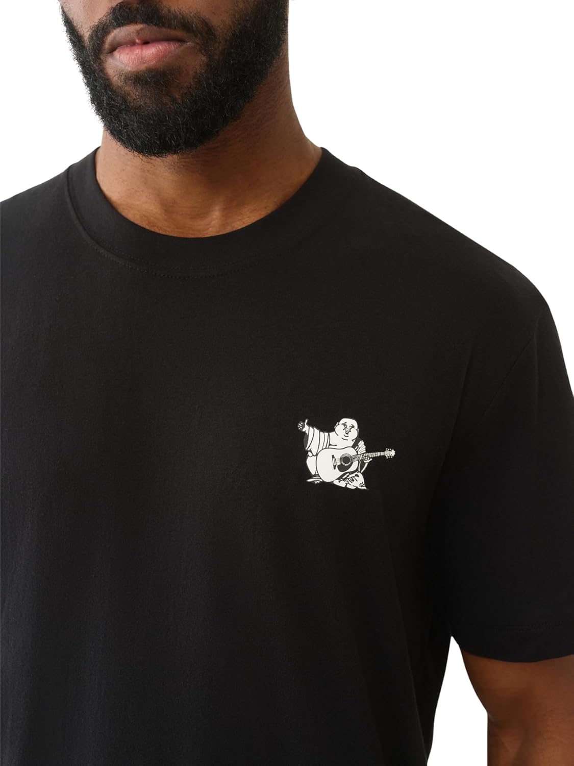 True Religion World Tour Tee - Men’s Graphic T-Shirt – Short Sleeve Cotton Crewneck Logo Top