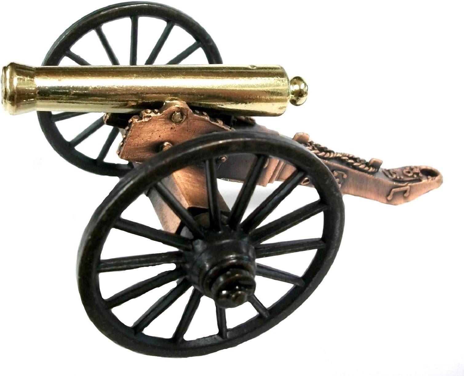 ASG ACTIONSPORTGAMES A/S Miniature 1857 Napoleon Civil War Cannon Metal Figurine