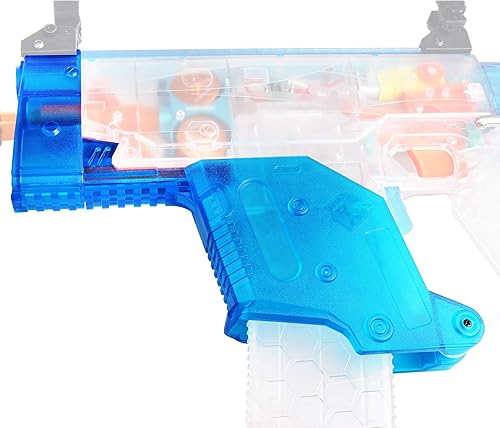 Miniatura 5 de WORKER Modblasters - Kits de pez espada para Nerf Stryfe Modificar Toy Color Azul Transparente