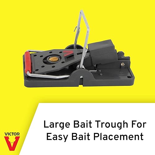 Miniatura 6 de Victor - Trampas para ratones humanitarias M393SSR - Trampa para ratones reutilizable de fácil instalación - Paquete de 36