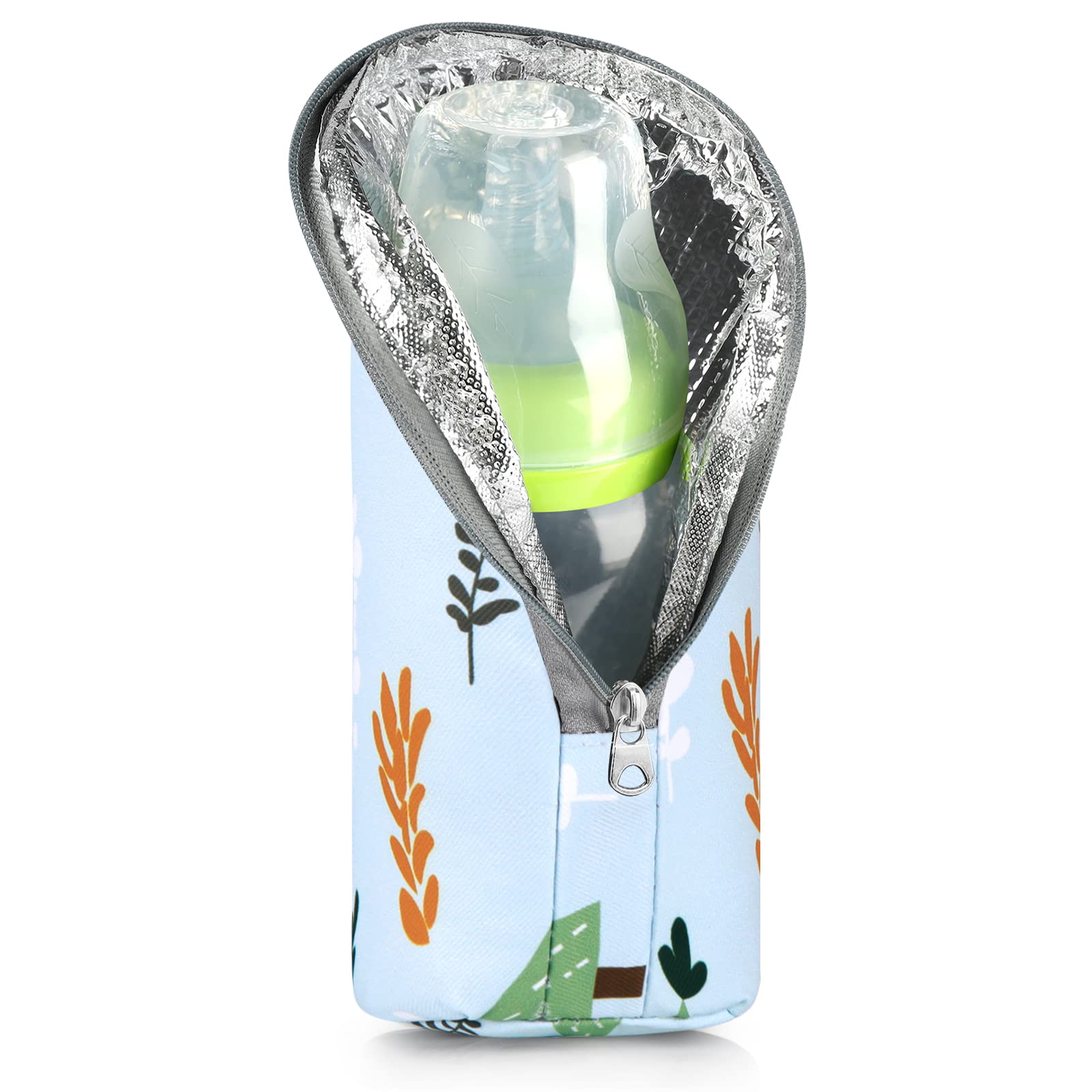 Accmor Baby Bottle Cooler Tote Bags, Insulated Breastmilk Cooler Bag, Nursing Bottle Cooler Warmer Bag for Nursing Mom Daycare Travel