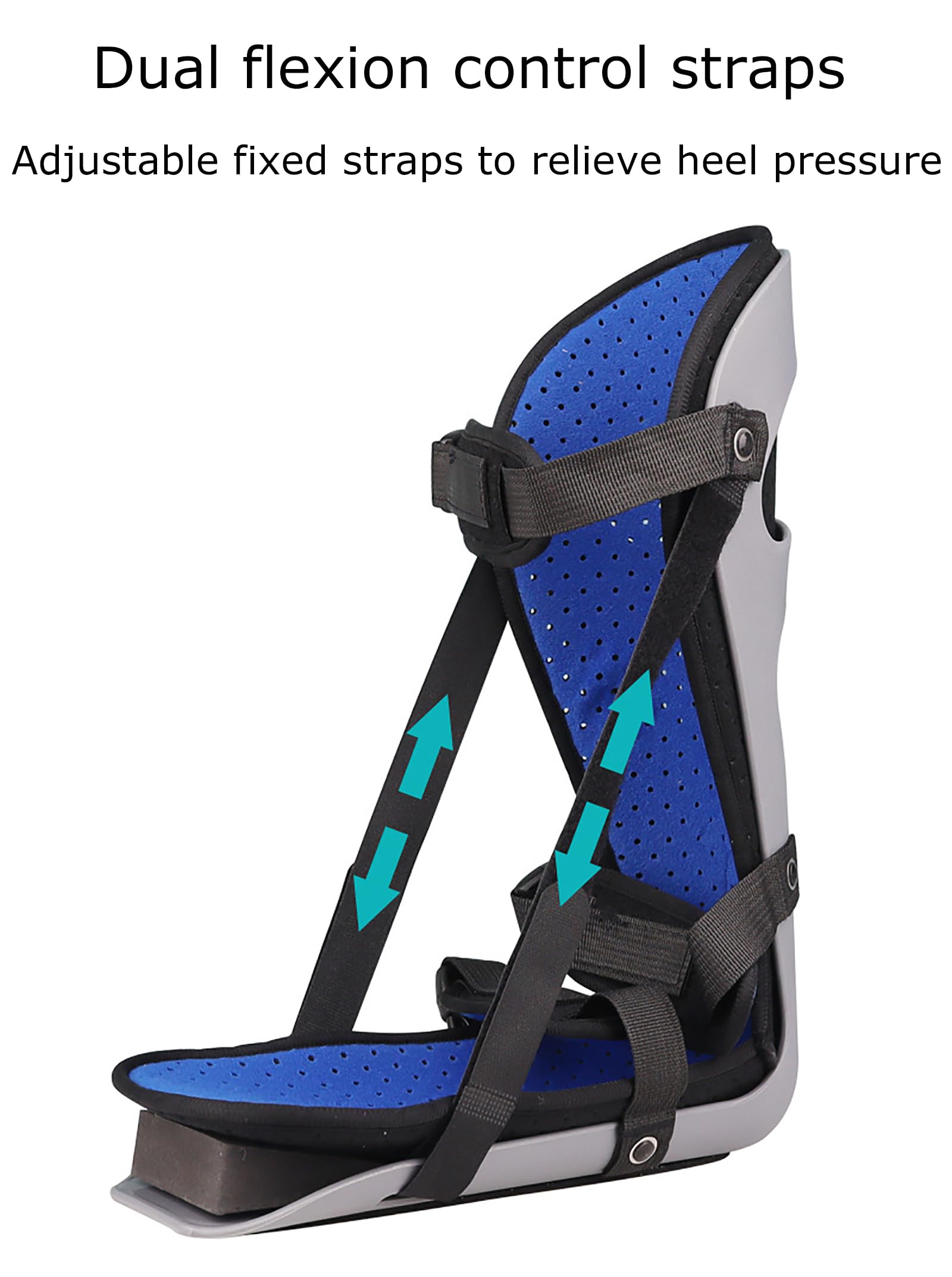 Férula Nocturna para Fascitis Plantar, Inmovilizador Ortopédico Ajustable para Dormir, Férula para Pie Caído para Fascitis Plantar, Tendinitis De Aquiles, Espolón Calcáneo